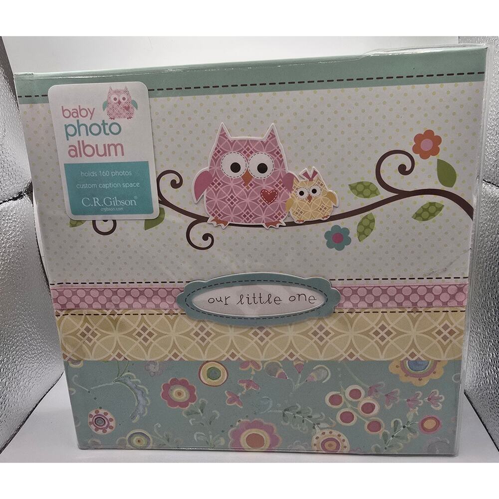 C.R. Gibson Happi By Dena Baby Photo Album "Our Little One" Keepsake